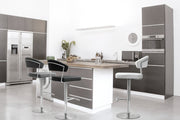 Cosmo - Stainless Steel Barstool - R&R Furniture Gallery (Fountain Valley, CA)