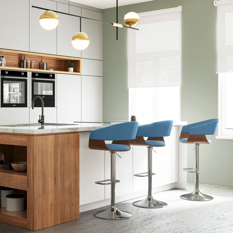 Lowell - Multi-Functional Adjustable Swivel Bar Stool - R&R Furniture Gallery (Fountain Valley, CA)