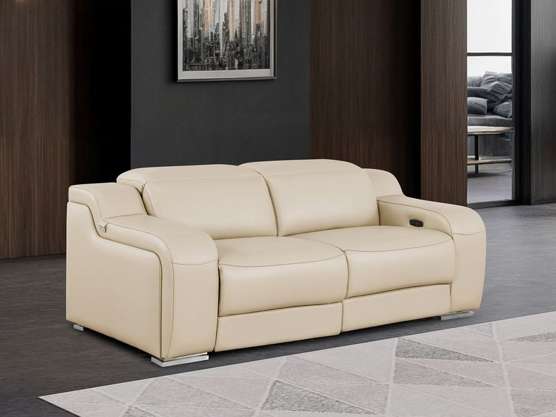 1116 - 2-Piece Modular Power Reclining Loveseat In With 2 Power Recliners & Power Headrests - R&R Furniture Gallery (Fountain Valley, CA)