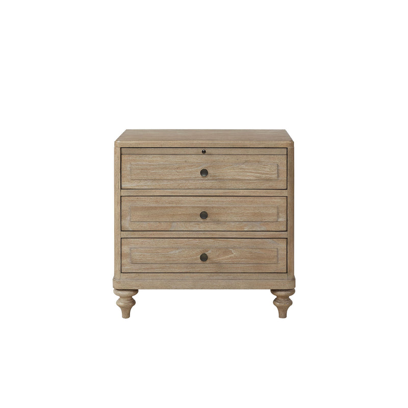 3 Drawer Nightstand - Sand - R&R Furniture Gallery (Fountain Valley, CA)