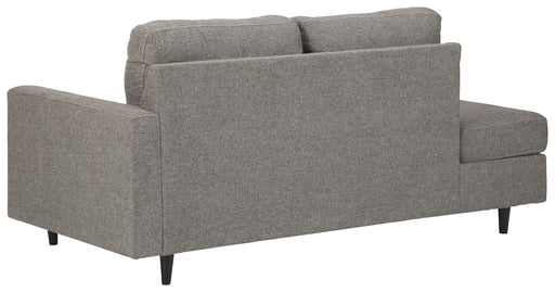Lyman - RAF Corner Chaise - Graphite - R&R Furniture Gallery (Fountain Valley, CA)