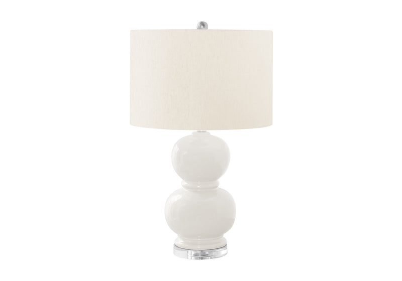 Contemporary 8th Street table lamp with sleek design, featuring a modern lampshade and a sturdy base for stylish home lighting.