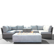 Outdoor Elegance Conversation Set With Fire Pit - R&R Furniture Gallery (Fountain Valley, CA)