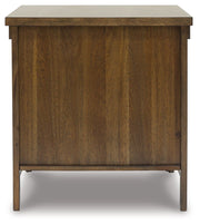 Moriville - Rectangular End Table - Grayish Brown - R&R Furniture Gallery (Fountain Valley, CA)