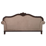 Chateau De Ville - Sofa With 5 Pillows (Same Lv01588) - Fabric & Espresso - R&R Furniture Gallery (Fountain Valley, CA)