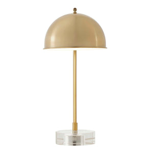 Romani - Brass Desk Lamp - Gold