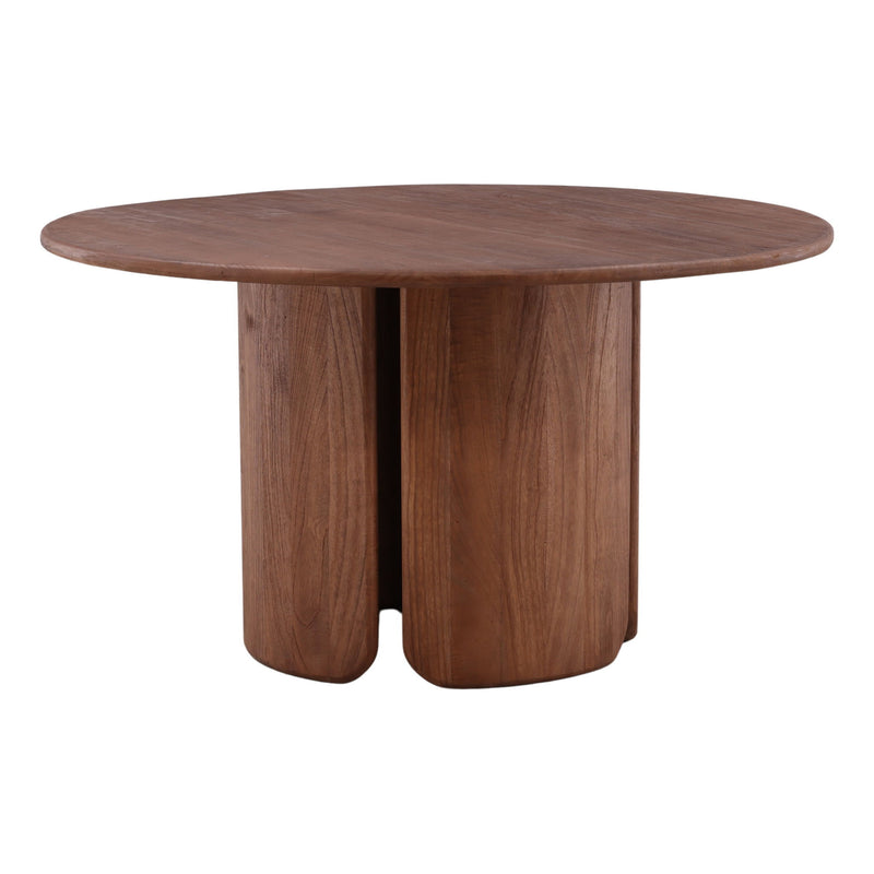 Abelard - Dining Table - Medium Brown
