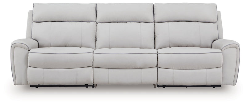 Social Pointe - Reclining Sectional - R&R Furniture Gallery (Fountain Valley, CA)