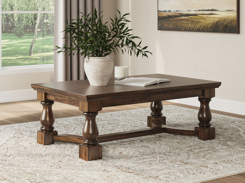 Sturlayne - Rectangular Cocktail Table - Brown - R&R Furniture Gallery (Fountain Valley, CA)
