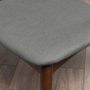 Retro Dining Chairs With Ergonomic Back (Set of 2) - R&R Furniture Gallery (Fountain Valley, CA)