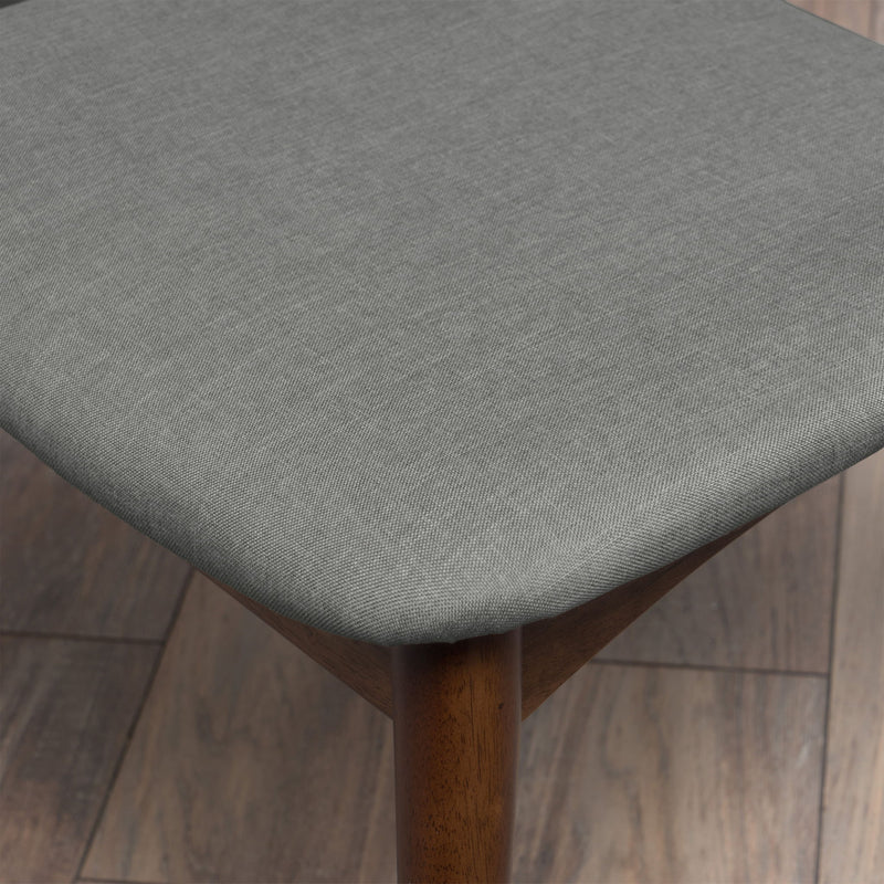 Retro Dining Chairs With Ergonomic Back (Set of 2) - R&R Furniture Gallery (Fountain Valley, CA)