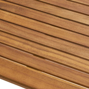 Outdoor Minimalist Acacia Wood Rectangle Bar Table - R&R Furniture Gallery (Fountain Valley, CA)