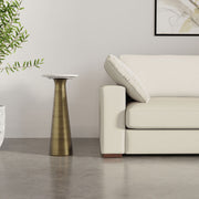 Nicollette - Side Table - Antique Brass - R&R Furniture Gallery (Fountain Valley, CA)