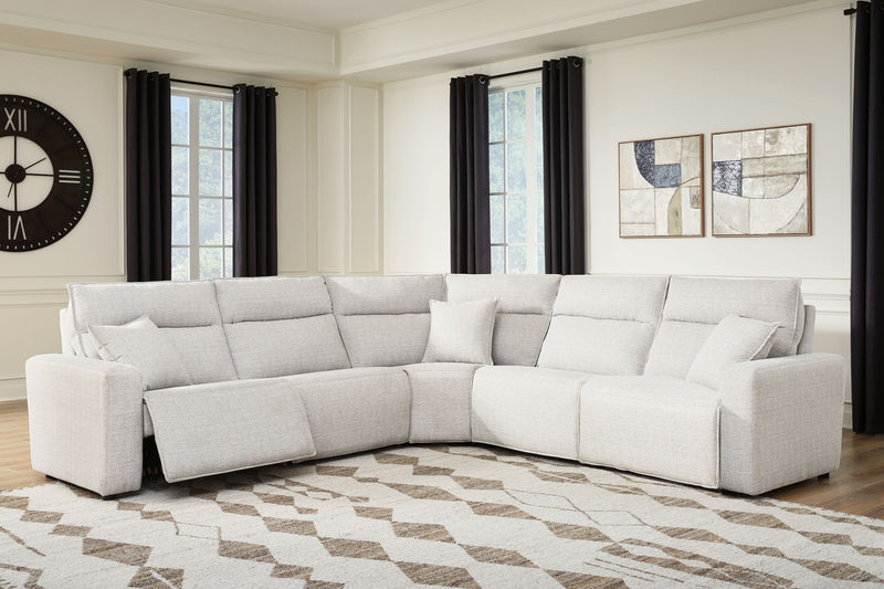 Modmax II - Reclining Sectional - Stone - R&R Furniture Gallery (Fountain Valley, CA)