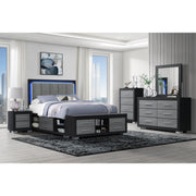 Elsa - 2 Toned And Dresser With Bar Handle And Construction - R&R Furniture Gallery (Fountain Valley, CA)