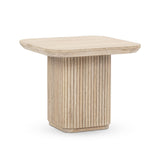 Vander - Solid Wood Square End Table - R&R Furniture Gallery (Fountain Valley, CA)