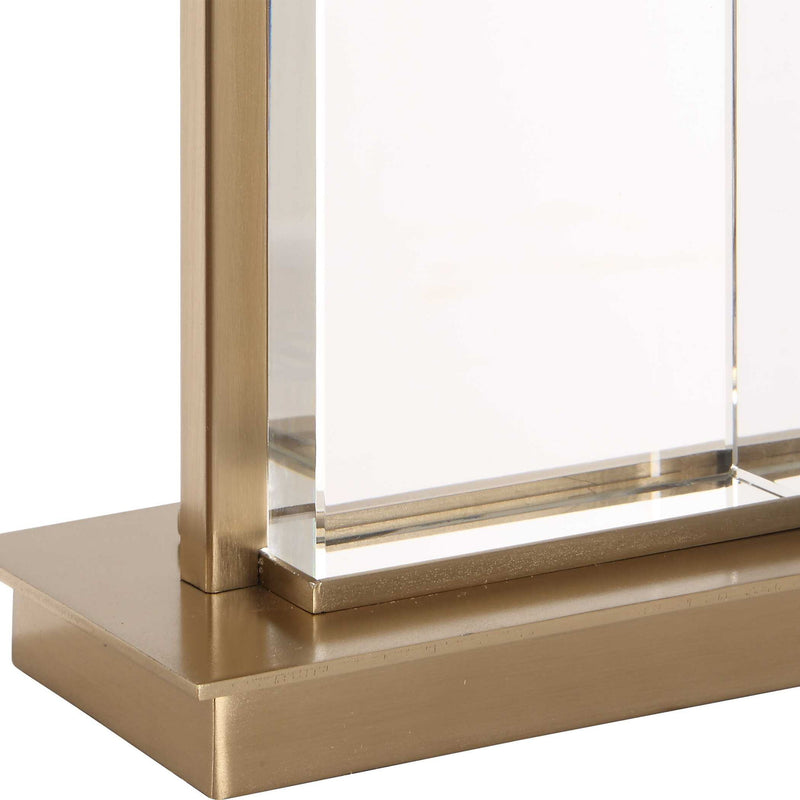 Stambaugh - Crystal Table Lamp - Brass / Gold
