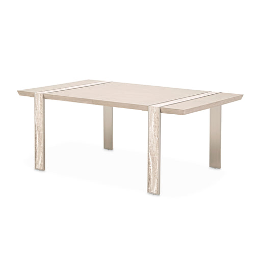 Lotus Bay - Wide Rectangular Dining Table - Sand - R&R Furniture Gallery (Fountain Valley, CA)