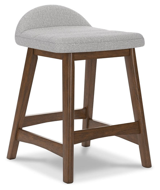 Lyncott - Upholstered Barstool (Set of 2) - R&R Furniture Gallery (Fountain Valley, CA)