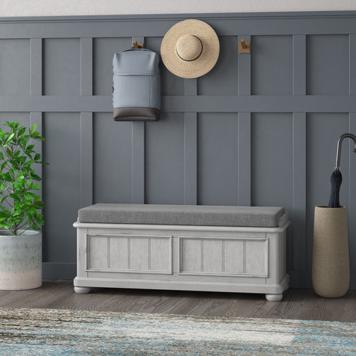 Storage Bench - Gray - R&R Furniture Gallery (Fountain Valley, CA)