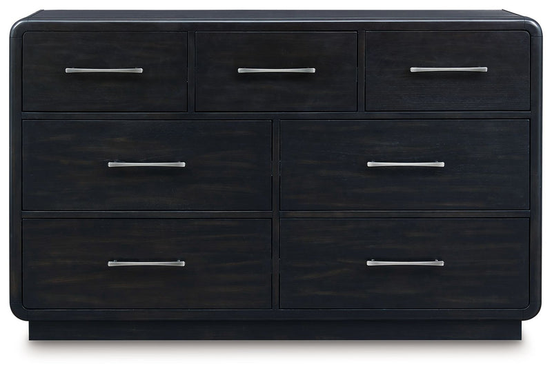 Rowanbeck - Dresser - Black - R&R Furniture Gallery (Fountain Valley, CA)