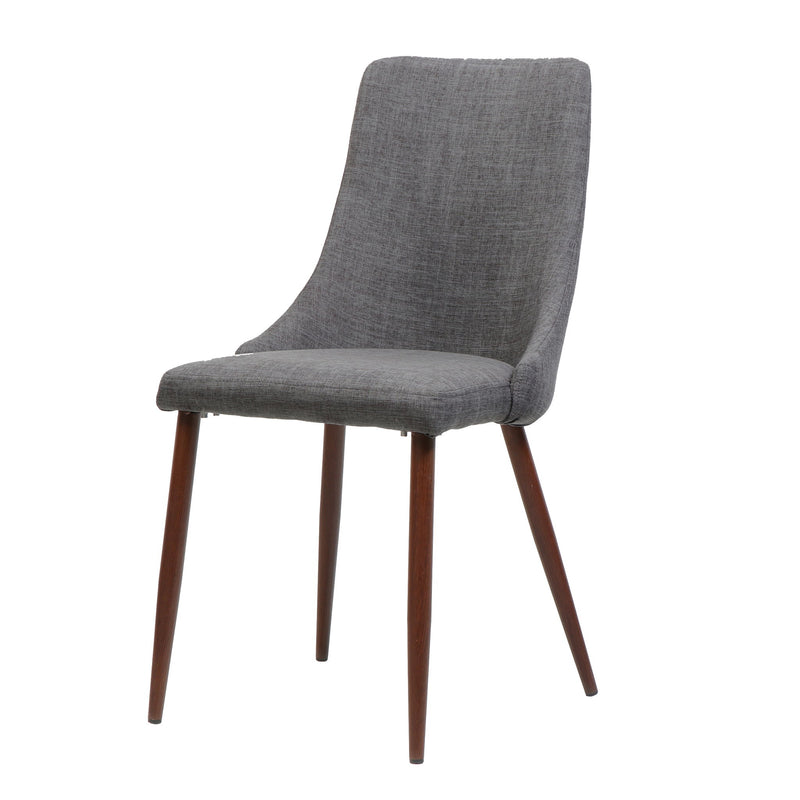 Mid Century Modern Fabric Armless Dining Chair - R&R Furniture Gallery (Fountain Valley, CA)