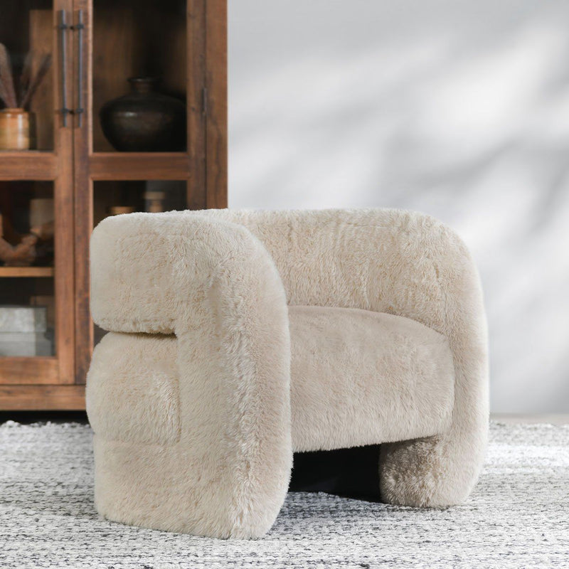Teddy - Plush Accent Chair - R&R Furniture Gallery (Fountain Valley, CA)