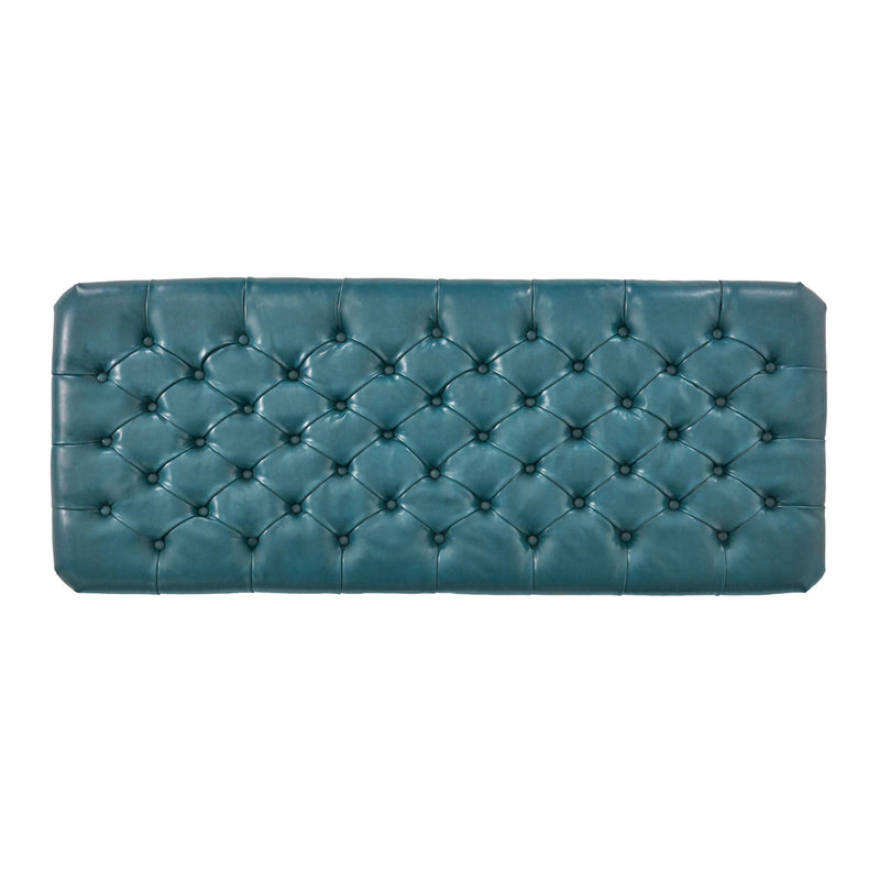 Noble House Juliana storage ottoman with plush cushion and birch wood legs, versatile furniture piece for living rooms.