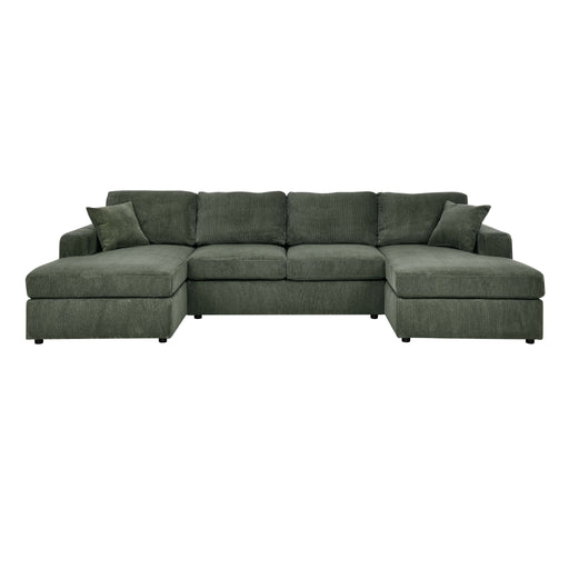 3 Piece Double Chaise Sectional Sofa - R&R Furniture Gallery (Fountain Valley, CA)