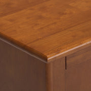 Draper - Handcrafted Mid Century Low TV Media Stand - R&R Furniture Gallery (Fountain Valley, CA)