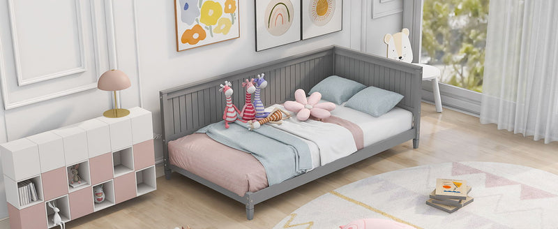 Modern DreamHaus daybed sofa bed with sleek design, featuring plush cushions and wooden legs in a contemporary living space.