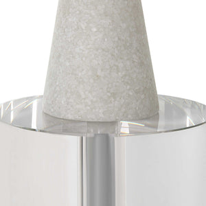 Norte - Stone Sculptures (Set of 2) - White - R&R Furniture Gallery (Fountain Valley, CA)