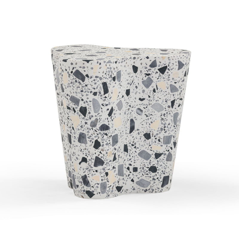 Slab - Indoor / Outdoor Side Table - R&R Furniture Gallery (Fountain Valley, CA)