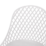 Pair of Noble House Lily Chairs in elegant design, featuring wooden legs and upholstered seats, set against a neutral background.