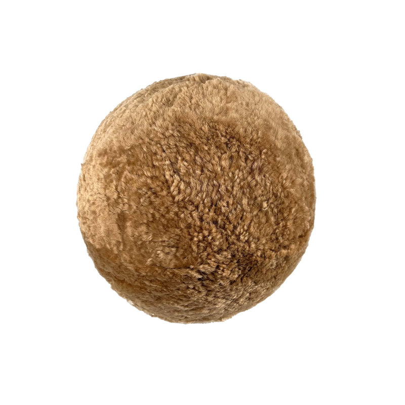 New Zealand - Genuine Sheepskin Ball Pillow - R&R Furniture Gallery (Fountain Valley, CA)