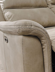 Next-Gen Durapella - Reclining Power Loveseat With Console - R&R Furniture Gallery (Fountain Valley, CA)
