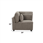 Rylie - Modular Chair With Pillows - R&R Furniture Gallery (Fountain Valley, CA)
