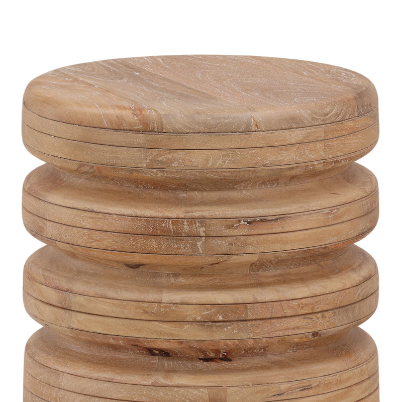 Orielle - Side Table - Light Natural