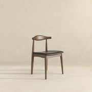 Destiny - Dining Chairs (Set of 2) - Black / Dark Brown - R&R Furniture Gallery (Fountain Valley, CA)