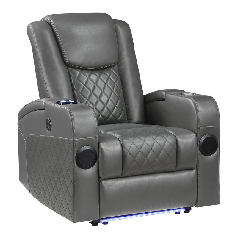 Alair - Power Motion Recliner With Bluetooth, Wireless Charger & Cupholder - R&R Furniture Gallery (Fountain Valley, CA)
