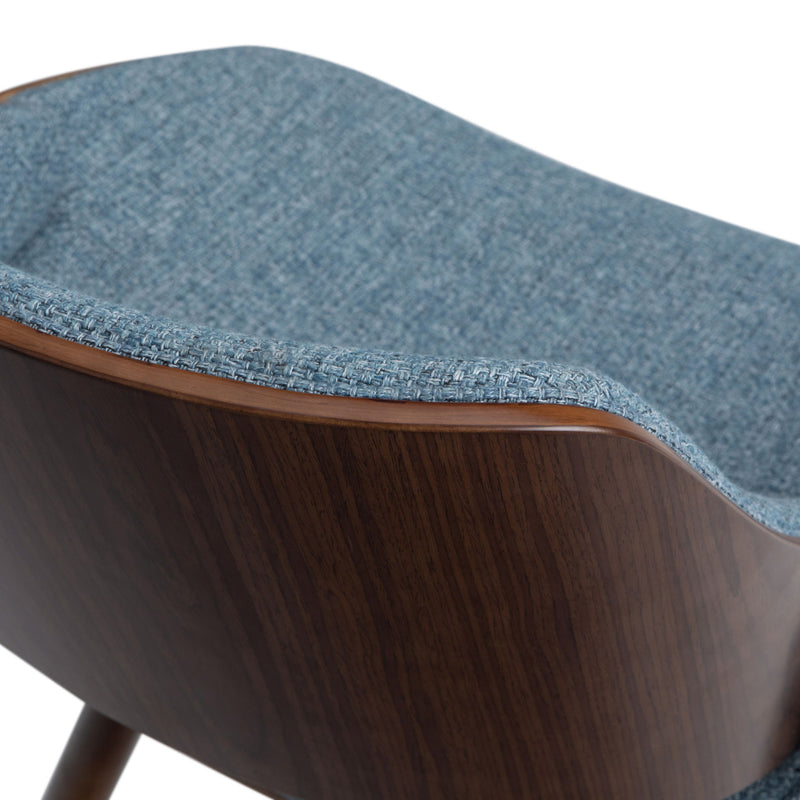Malden - Bentwood Upholstered Dining Chair With Wood Back - R&R Furniture Gallery (Fountain Valley, CA)