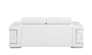 296 - Genuine Leather Loveseat - R&R Furniture Gallery (Fountain Valley, CA)