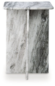 Keithwell - Square Accent Table - Gray - R&R Furniture Gallery (Fountain Valley, CA)