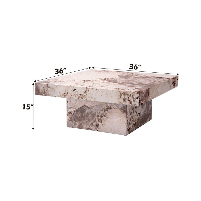 Fultan - Coffee Table - Engineered Stone - R&R Furniture Gallery (Fountain Valley, CA)