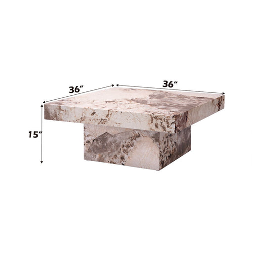 Fultan - Coffee Table - Engineered Stone - R&R Furniture Gallery (Fountain Valley, CA)