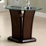 Manhattan Iv - End Table, Brown Cherry