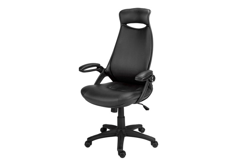 Office Chair, Adjustable Height, Swivel, Ergonomic, Armrests, Contemporary & Modern - R&R Furniture Gallery (Fountain Valley, CA)