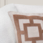 Classic Home Corbin accent pillow featuring a textured fabric with a neutral color for stylish home decor.