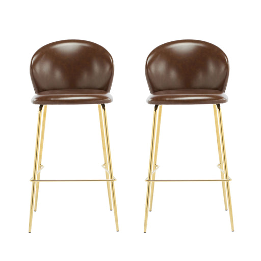 Kira - Upholstered Bar Stool (Set of 2) - R&R Furniture Gallery (Fountain Valley, CA)