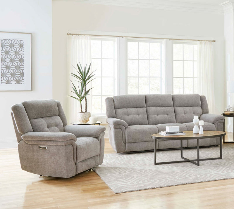 Richland - Power Reclining Sofa Set - R&R Furniture Gallery (Fountain Valley, CA)